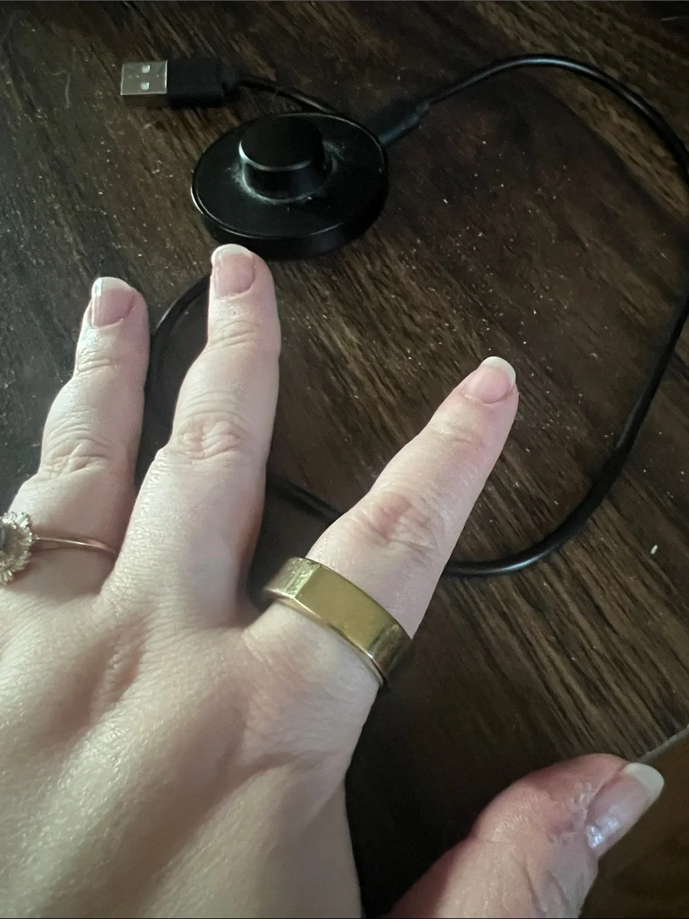 Gold Oura ring size 11